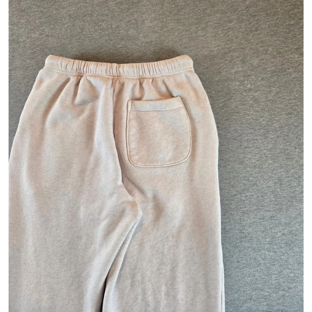 Elwood Core Sweatpants Mens S Pink Heathered Organic Cotton Straight Leg CP00002